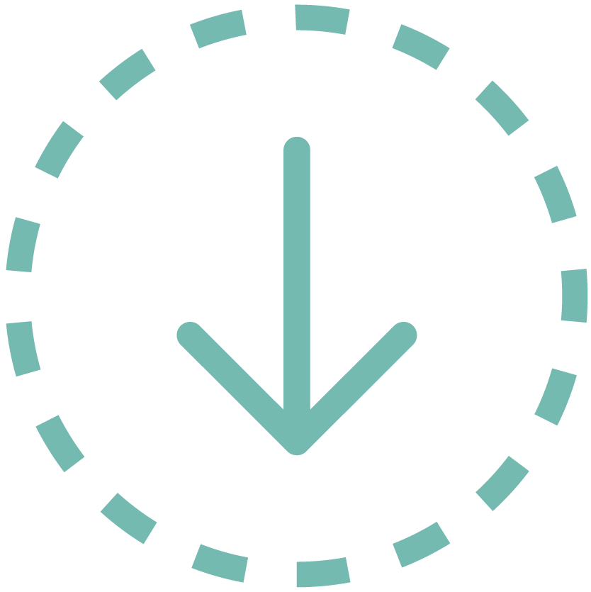 icon arrow down